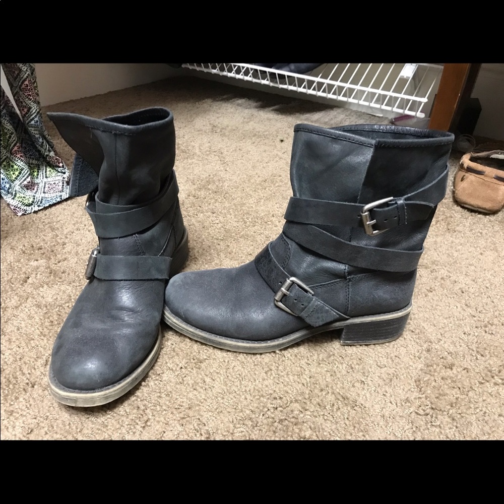 Lucky Brand Dallis moto boot size 8.5